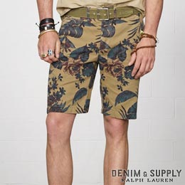 Denim & Supply Ralph Lauren／デニム＆サプライ ラルフローレン : Floral-Print Short