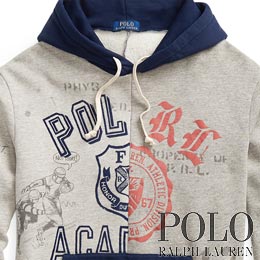 ポロラルフローレン／Polo Ralph Lauren : Patchwork Fleece Hoodie