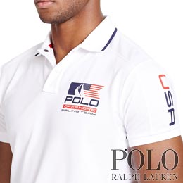 ポロラルフローレン／Polo Ralph Lauren : USA Pique Polo Shirt