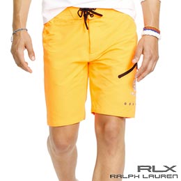 RLX ラルフローレン／RLX Ralph Lauren : 9 inch Solid White Cap Swim Trunk