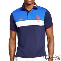 RLXテニス : US Open Ball Boy Polo Shirt [全米USオープンテニス2015／ボールボーイ／ストレッチ／半袖ポロシャツ]