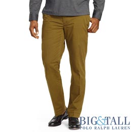 大きいサイズのラルフローレン／BIG & TALL : Classic-Fit Stretch Twill Pant