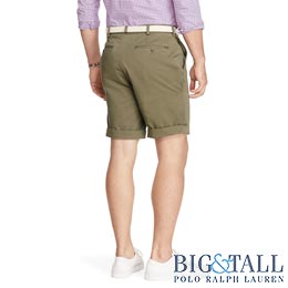 大きいサイズのラルフローレン／BIG & TALL : Classic-Fit Cotton Chino Short