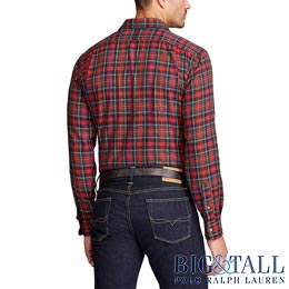 大きいサイズのラルフローレン／BIG & TALL : Classic Fit Plaid Shirt