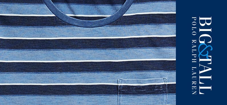  ラルフローレン／大きいサイズ : Classic Fit Cotton T-Shirt