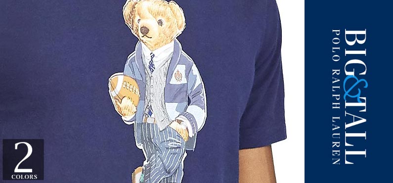  ラルフローレン／大きいサイズ : Classic Fit Polo Bear T-Shirt
