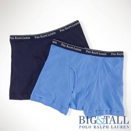 大きいサイズのラルフローレン／BIG & TALL : Boxer Brief 2-Pack