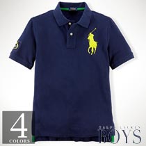 
ラルフローレン ボーイズ（子供服） : US Open Big Pony Polo [全米オープンテニス2014/半袖ポロシャツ/子供服サイズ]