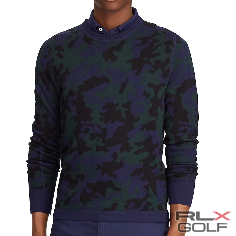 rlx camo golf shirt