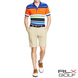 RLX ゴルフ ラルフローレン／RLX GOLF Ralph Lauren : Pro-Fit Multi-Striped Polo