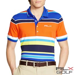 RLX ゴルフ ラルフローレン／RLX GOLF Ralph Lauren : Pro-Fit Multi-Striped Polo