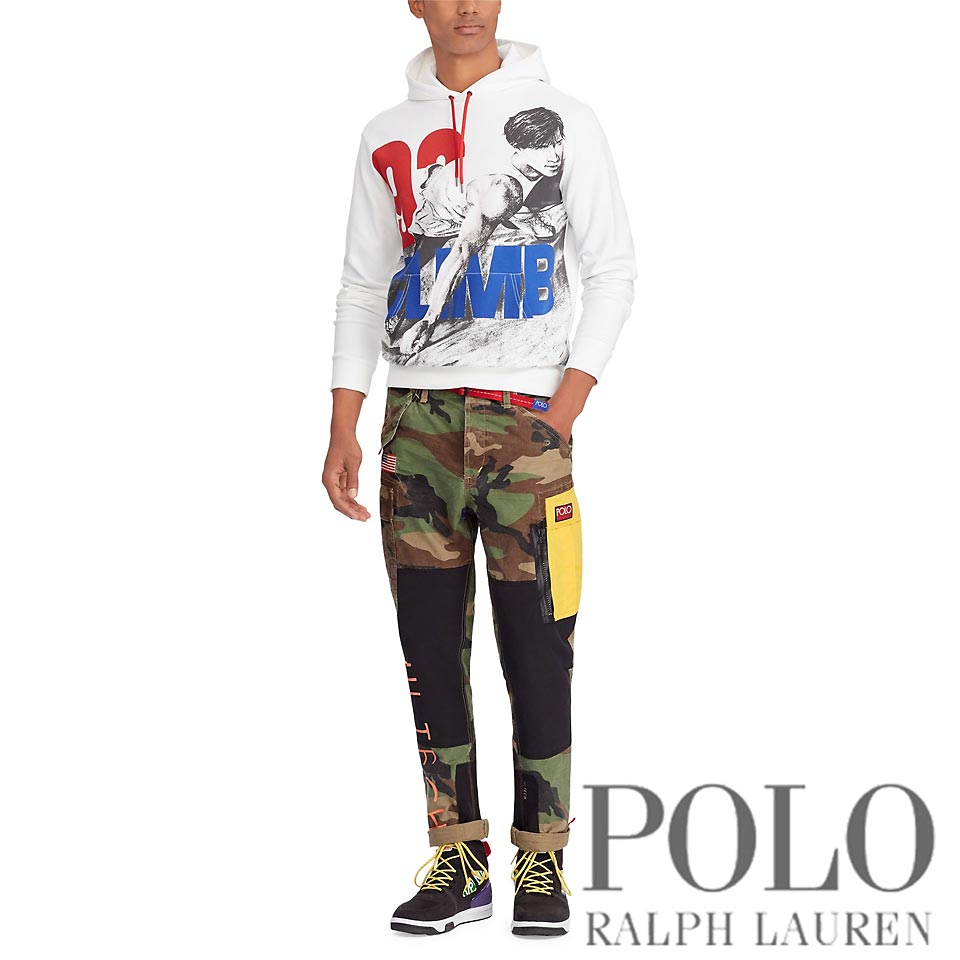 polo hi tech camo cargo pant