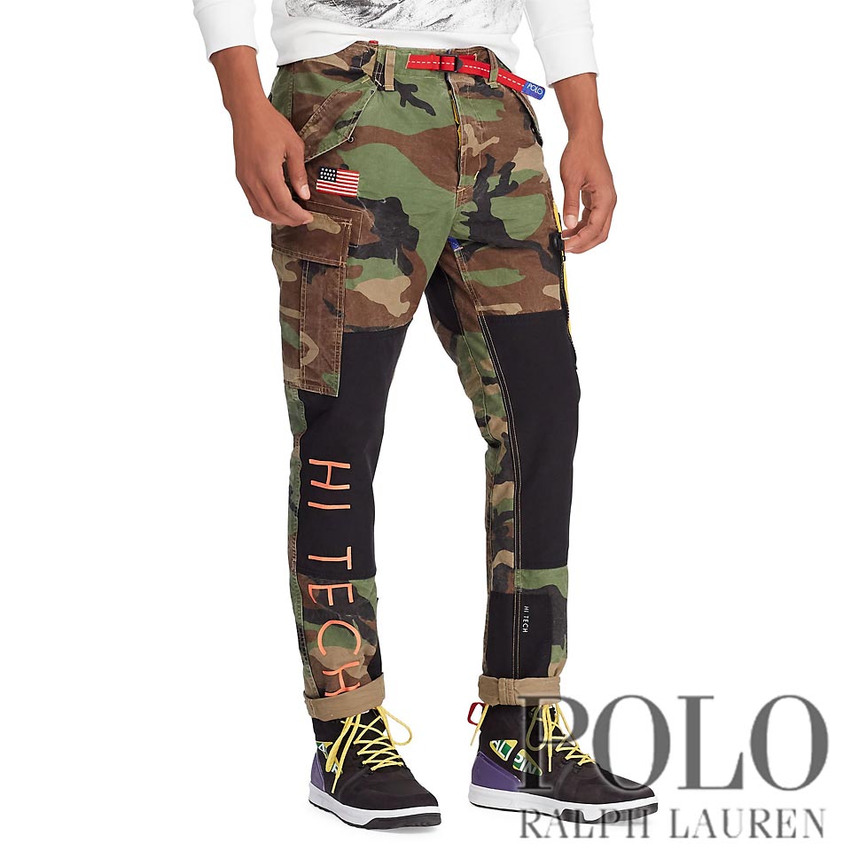 polo hi tech camo cargo pant