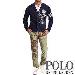 ポロラルフローレン／Polo Ralph Lauren : The Iconic Collegiate Cardigan