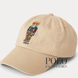 ポロ ラルフローレン／Polo Ralph Lauren : Polo Bear Chino Cap