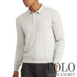 ポロラルフローレン／Polo Ralph Lauren : Collared Cotton Sweater