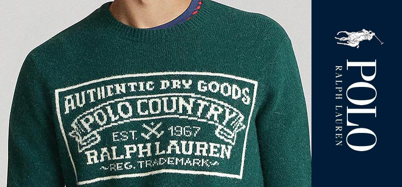 polo country wool sweater
