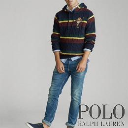 ポロラルフローレン／Polo Ralph Lauren : Kicker Bear Cable Knit Sweater