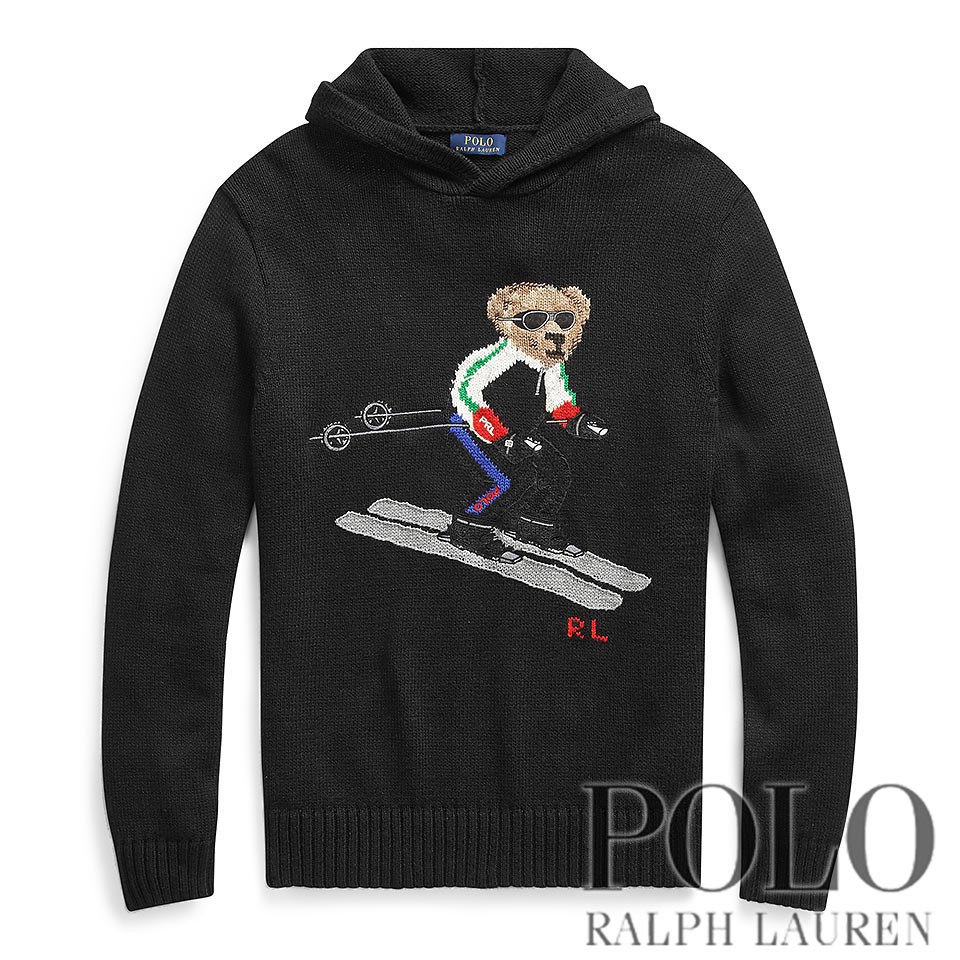 polo bear ski sweater