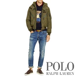 ポロラルフローレン／Polo Ralph Lauren : Flight Bomber Jacket
