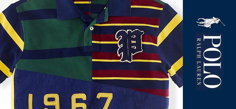 ポロラルフローレン／Polo Ralph Lauren : Custom-Fit Pennant Polo Shirt