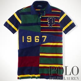 ポロラルフローレン／Polo Ralph Lauren : Custom-Fit Pennant Polo Shirt