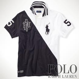 ポロラルフローレン／Polo Ralph Lauren : Custom-Fit Color-Blocked Polo