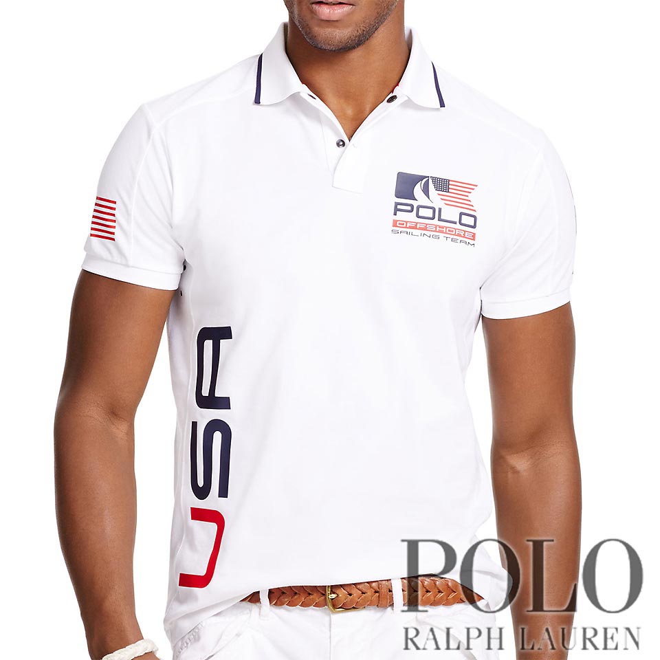 ポロラルフローレン／Polo : USAピケポロシャツ／USA Pique Polo Shirt