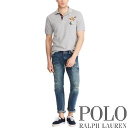 ポロラルフローレン／Polo Ralph Lauren : Classic Fit Bear Polo Shirt