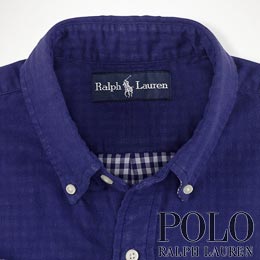 ポロラルフローレン／Polo Ralph Lauren : Custom-Fit Double-Faced Shirt