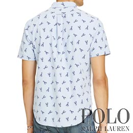 ポロラルフローレン／Polo Ralph Lauren : Lobster-Print Cotton Shirt