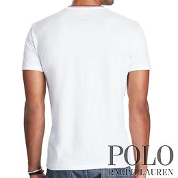 ポロラルフローレン／Polo Ralph Lauren : Custom-Fit Cotton Mesh T-Shirt