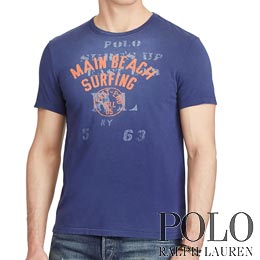 ポロラルフローレン／Polo Ralph Lauren : Custom Fit Cotton T-Shirt