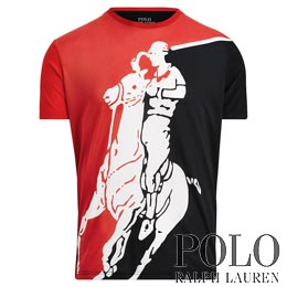 ポロラルフローレン／Polo Ralph Lauren : Active Fit Jersey Graphic Tee