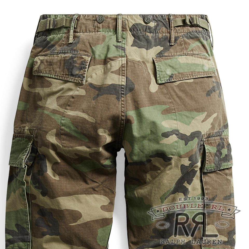 rrl camo cargo pants