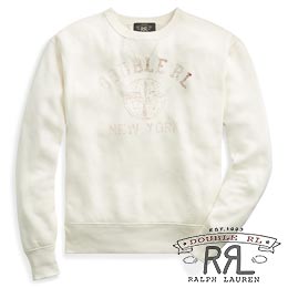 RRL／ダブルアールエル : Fleece Graphic Sweatshirt