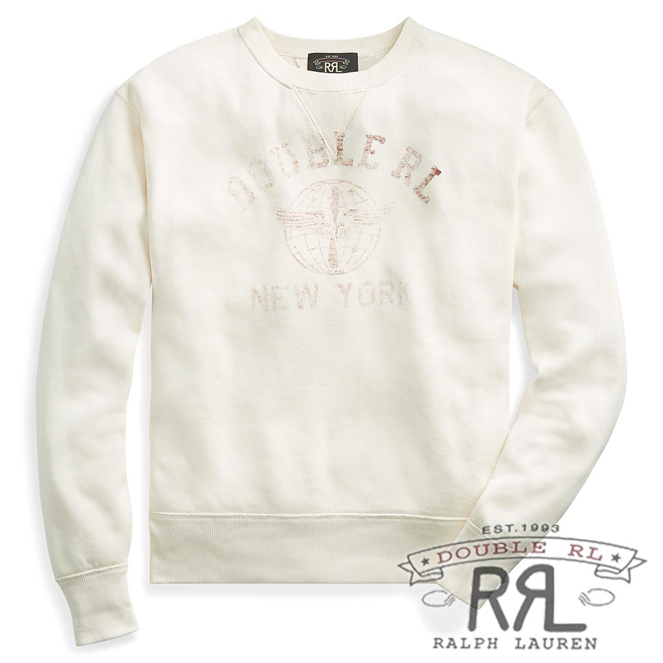 RRL／ダブルアールエル : フリースグラフィックスウェットシャツ／Fleece Graphic Sweatshirt [フリース