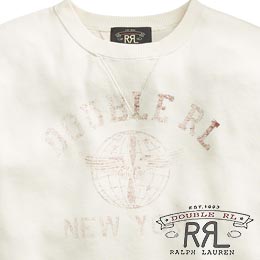 RRL／ダブルアールエル : Fleece Graphic Sweatshirt