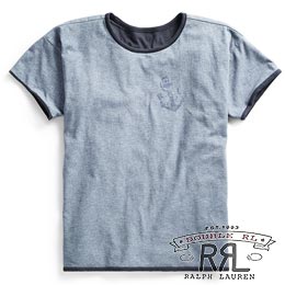 RRL／ダブルアールエル : Reversible Cotton T-Shirt
