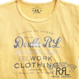 RRL／ダブルアールエル : Cotton Jersey Graphic Tee